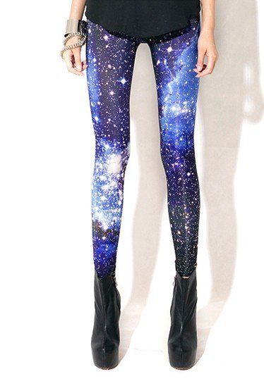 Acquistare Pantaloni A Galassia Con Stampa Di Collant A Spazio Stampato Di Leggings  Galassia Di Moda A Maglia Orientale Plus Size Economico | Consegna Veloce E  Qualità | It.Dhgate