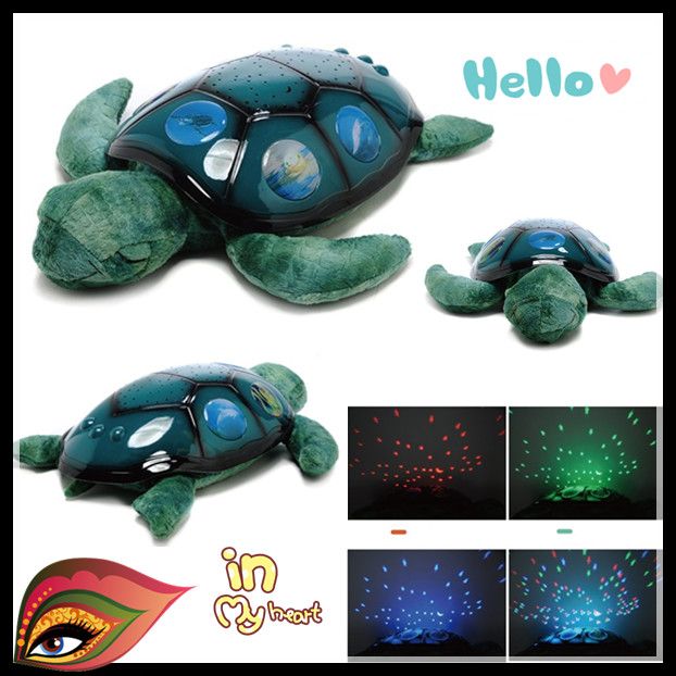2019 2013 LED Turtle Sleeping Lights Star Projector Sleep Lamp Stars