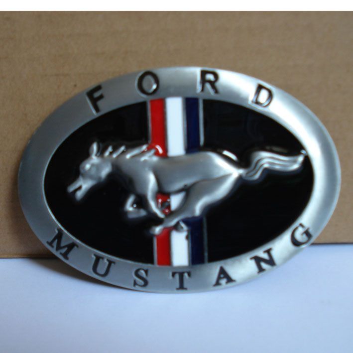 Ford mustang belt buckles