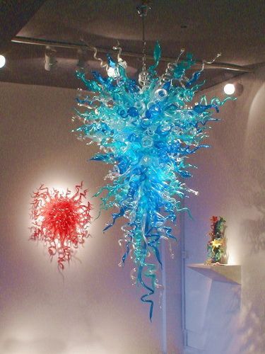 Blown Glass Chandelier Modern Blown Glass Chandelier Modern