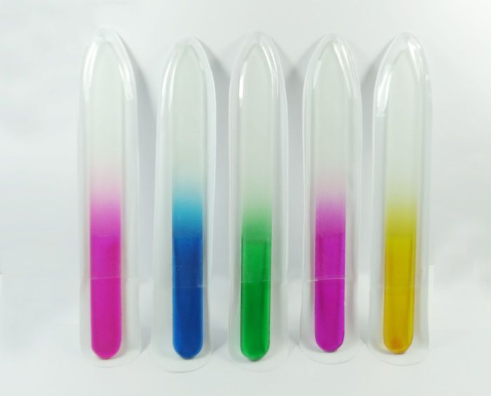 Multi Color Crystal Glass Nail Files 12cm / 4.8 