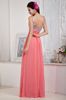 Hot Sale Empire Spaghetti Formell V-Neck Evening Dresses Backless Party Prom Dress