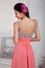 Hot Koop Empire Spaghetti Formele V-hals Avondjurken Backless Party Prom Dress