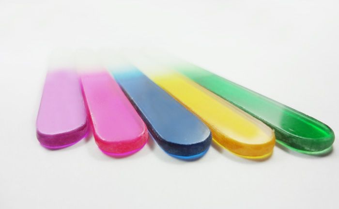 Multi Color Crystal Glass Nail Files 12cm / 4.8 