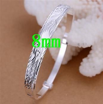 Best-Selling Goedkoopste Mix 30 Stijl Plating 100% 925 Silver Armband Girl Madam Mode-sieraden / 