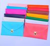 Women PU Envelope Clutch Chain Purse Leather Hand Bags Shoulder Tote Bag Candy Color Messenger bags