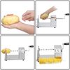 Free Shipping Manual Stainless Steel Vegetable French Fry Twisted Potato Slicer Tornado Potato Spiral Potato Cutter