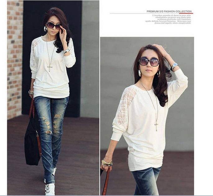batwing style tops