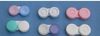 160pcs Groothandel Contact Lens Case (transparant of kleurrijk)