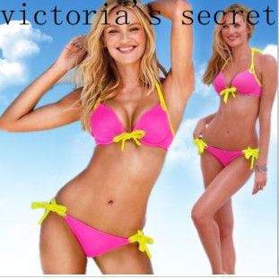 pink swimwear