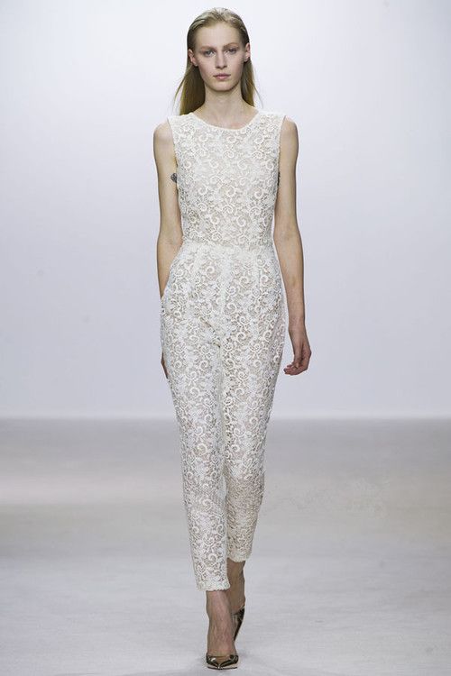 designer white jumpsuit