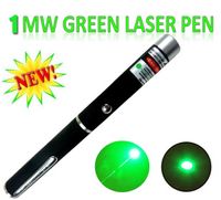 1mw Green Laser Pointer Pen Beam SOS Montering Nattjakt Undervisning Xmas Presentfabrik leverantör