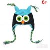 20pcs* Toddler Owl EarFlap Crochet Hat Owl Baby Handmade Crochet Hat Handmade OWL Beanie Knitted hat