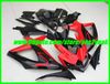 鈴木GSXRの赤黒フェアリングボディキット600 750 08 09 09 09 09 K8ボディワークGSXR600 GSXR750 2008 2009フェアリングセット