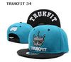 2013 Yeni Tasarımcı TRUKFIT Kap Snapback Snapbacks Şapka Kapaklar Snapback Şapka Birçok Renkler 10 adet Lot