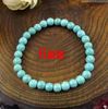 15 stks Turquoise Bead Stretch Armband 6mm 8mm 10mm 12mm 14mm
