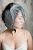 2016 Noble Vintage Two Layers Blusher Tulle Veils White Ivory Wedding Veil Short Bridal Face Veil8615887