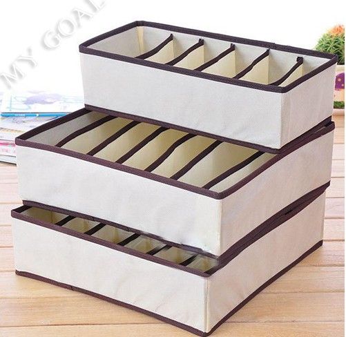 2019 Home Clothes Wardrobe Organiser Socks Tie Bra Tidy Storage