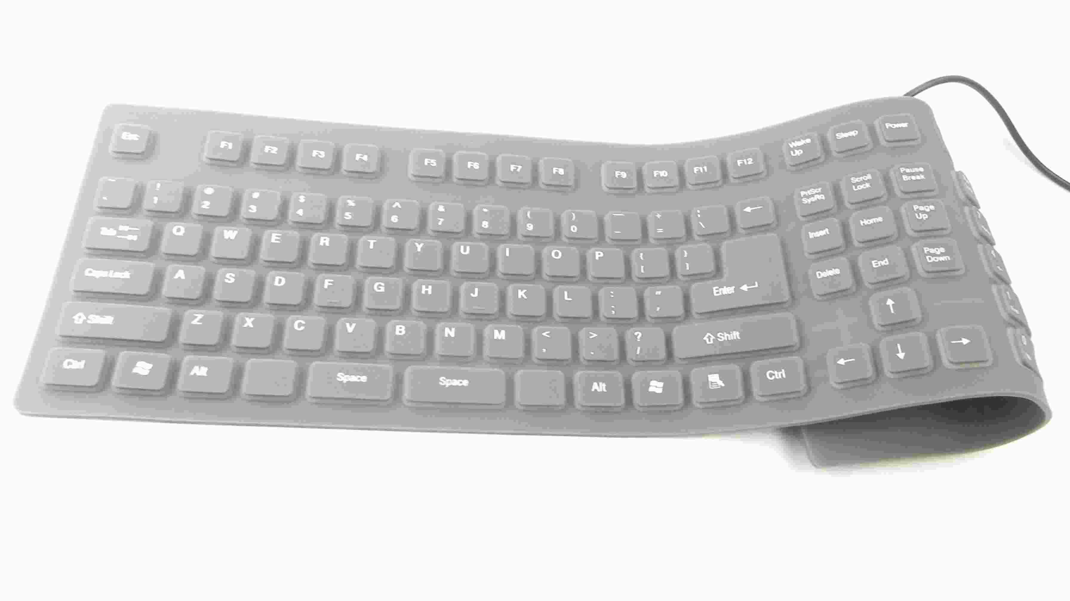 Resultat d'imatges de rubber keyboard