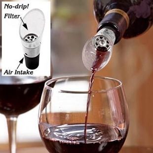 Rode wijn gieter wijn beluchter decanteren giet spuiten wijn beluchten filter beluchten filters