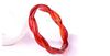 Natural red agate, twist wire bracelet, 54-56 mm in diameter, the beautiful lady first.