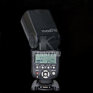 YONGNUO YN560III YN-560 III Wireless LCD Flash Speedlite Flashlight For DSLR Camera Canon Nikon Pentax