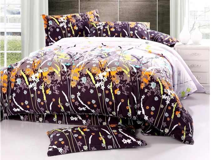 White Blue Red Yellow Orange Lily Flower Cotton Queen Size Duvet White Blue Red Yellow Orange Lily Flower Cotton Queen Size Duvet Quilt Doona Cover Bedding Set Sheet Sets California King From