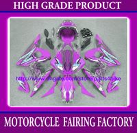 Wholesale hot sale Custom race fairing kit for YAMAHA yzfr6 yzf r6 YZFR6 purple motocycle RX7w