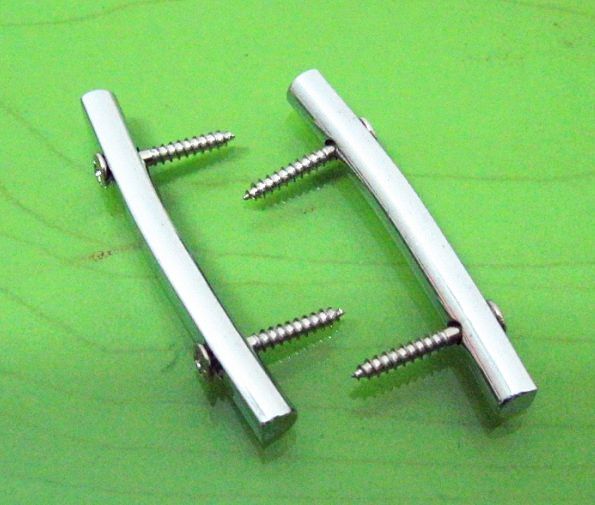 Brass Guitar String Retainer Bar For Electric Guitar 48mm String Hold Down Bar Chrome From Amor