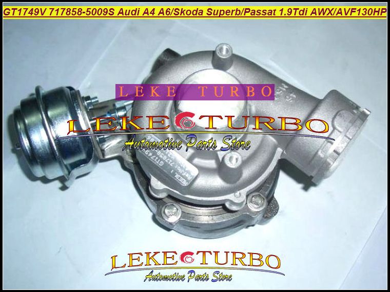 GT1749V 717858-5009S 717858-5008S 717858-0005 038145702G turbo turbocharger For Audi A4 A6 Skoda Superb Passat 2009- 1.9L Tdi AWX AVF 130HP