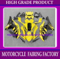 Wholesale Custom race fairing kit for YAMAHA YZFR6 YZF R6 fairings flames yellow black RX7o