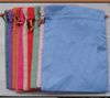 Sacs cadeaux simples, sac en tissu de soie réutilisable, sacs d'emballage à cordon 20x28 cm, 10 pièces/lot, mélange de couleurs gratuit
