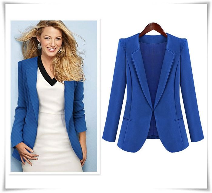 Women Formal Blazer For Office Wear, Nice Blazer 2015 Clothing From