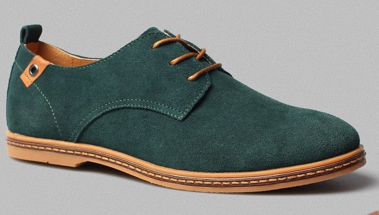 leather casual shoes