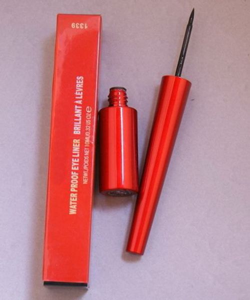 

Dhl new makeup red box liquidla t waterproof liquide eyeliner black color 6ml