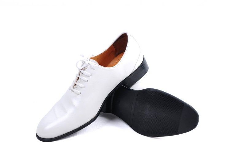 Barnet Hakiki Deri Erkek Gunluk Ayakkabi Beyaz Elle Shoes