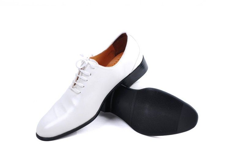 white wedding shoes for men