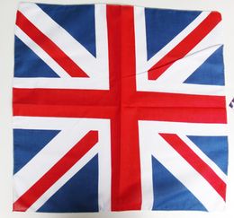 Hot Sale 12Pcs UK Union Jack flag bandana Head Wrap Scarf Neck Warmer Double Sided Print