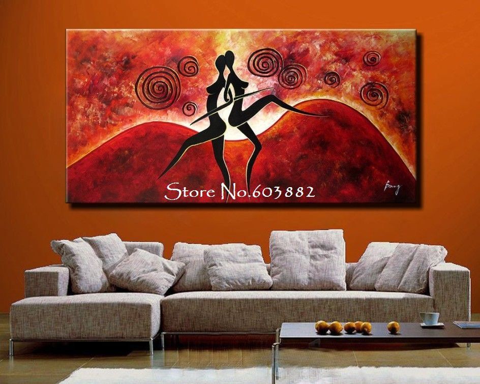 2021 Discount 100% Handmade Large Canvas Wall Art Abstract Painting On