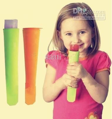 siliconen ijs pop maker Push Up Ice Cream stick Jelly Lolly Pop voor ijslolly Siliconen ijs pop schimmel schimmel KD1