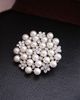 2013 Fashion 12pc Spille Multi-perline Pins da sposa Flower Girl Wedding perla strass Tara Nuove