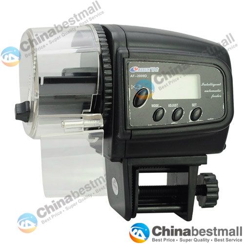 2019 Af 2009d Digital Automatic Aquarium Fish Pet Feeder Food Time