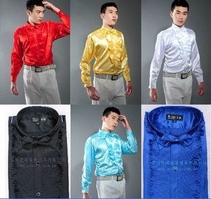 New Style Men Wedding Shirt Groom Shirts 6 Colors Groomsman Shirt 6 Sizes H578