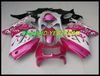 Flowers Pink Fairing Kit voor Kawasaki Ninja ZX250R ZX 250R 2008 2012 EX 250 08 09 10 11 12 Valerijen Set