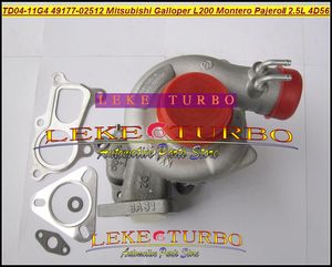 TD04-11G-4 49177-02512 28200-42540 MD170563 Turbo For Mitsubishi L200 Montero Pajero II for Hyundai Galloper 2.5L 4D56Q 4D56 turbocharger