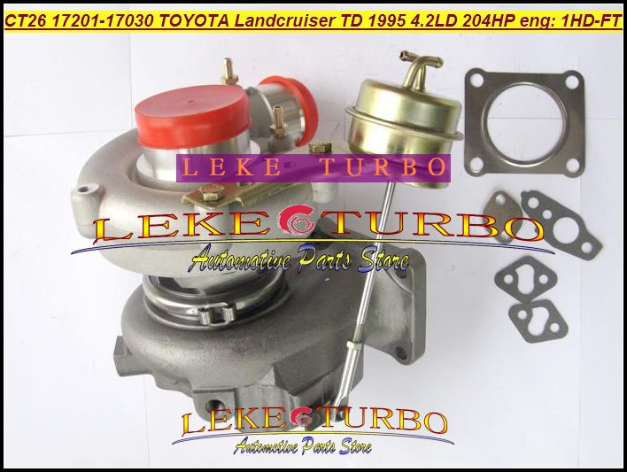 CT26 17201-17030 17201 17030 1720117030 Turbo Turbocharger for Toyota Landcruiser Land cruiser 1995 1HD 1HD-FT 1HDFT 4.2L 204HP