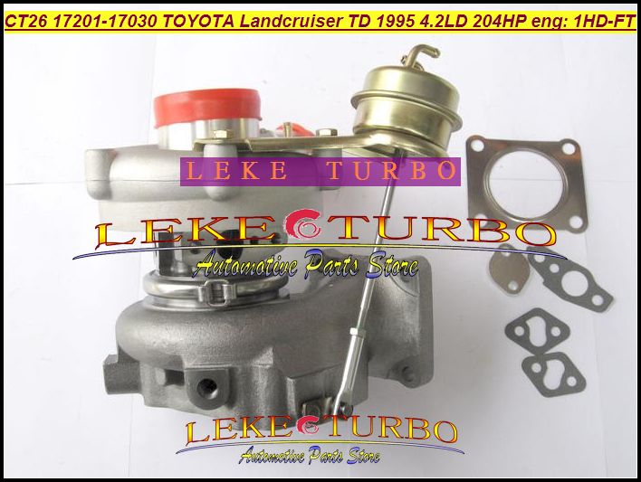 CT26 17201-17030 17201 17030 1720117030 TOYOTA Landcruiser 육상 순양함 용 터보 터보 터보 차져 1995 1HD 1HD-FT 1HDFT 4.2L 204HP