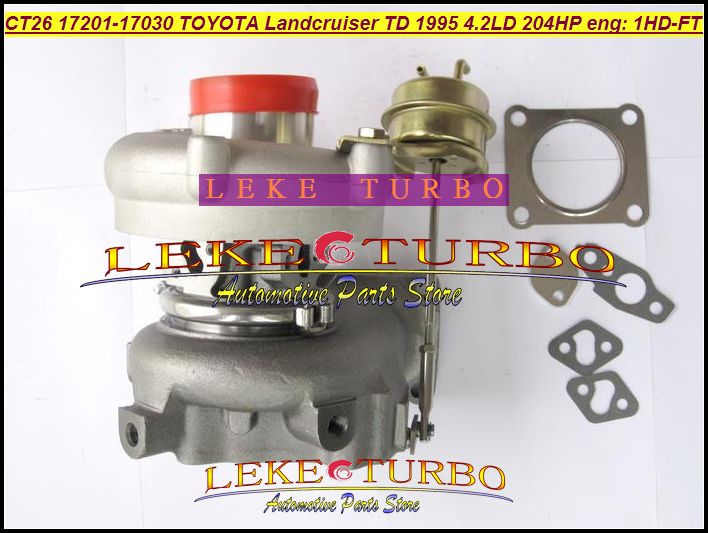 CT26 17201-17030 17201 17030 1720117030 Turbo Türbin Turbocharger TOYOTA Landcruiser Land cruiser için 1995 1HD 1HD-FT 1HDFT 4.2L 204HP