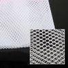 200 adet Boyutu M 40X50 CM Beyaz Fermuar Net Örgü Giysi Makinesi Çamaşır Yıkama Yıkama Giyim Çanta Çanta Temizleyici
