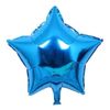 50st 18inch fem-spetsig stjärna heliumfolie ballong, semester fest försörjning dekorationer mix färg
